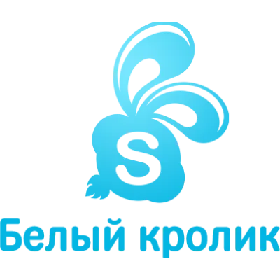 Логотип Белый Кролик