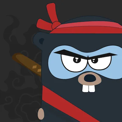 Логотип Golang Ninja