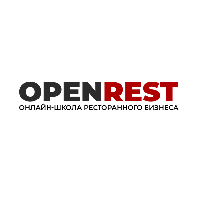 Логотип Школа ресторанного бизнеса OPENREST